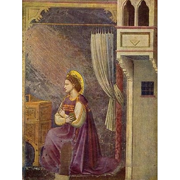 Giotto di Bondone - Freskenzyklus in der Arenakapelle (Scrovegni-Kapelle), Maria der Verkündigung - 1.000 Teile (Puzzle)