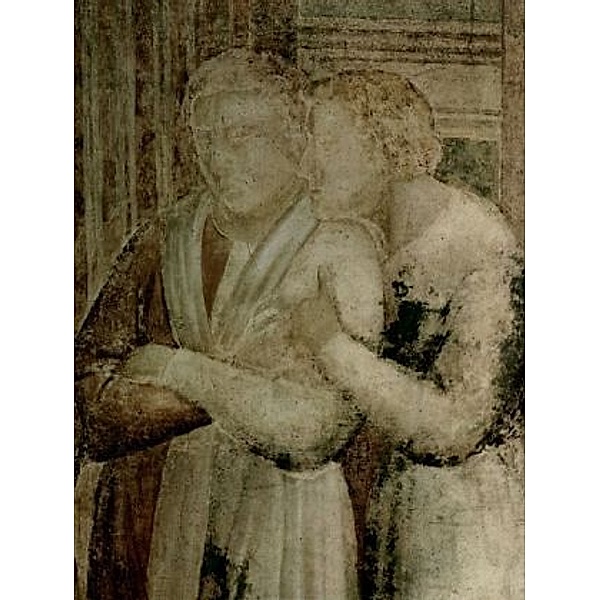 Giotto di Bondone - Freskenzyklus in der Peruzzi-Kapelle, Santa Croce, Das Fest des Herodes - 200 Teile (Puzzle)