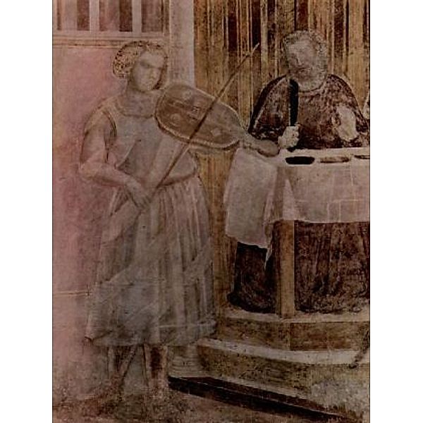 Giotto di Bondone - Freskenzyklus in der Peruzzi-Kapelle, Santa Croce, Das Fest des Herodes - 1.000 Teile (Puzzle)
