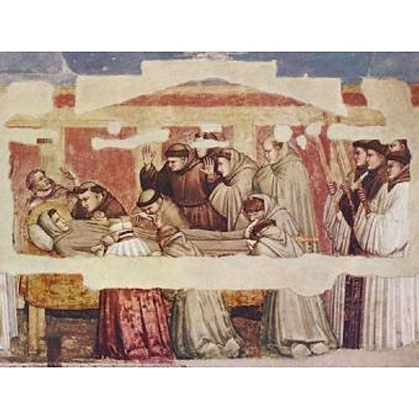 Giotto di Bondone - Tod des Hl. Franziskus - 1.000 Teile (Puzzle)