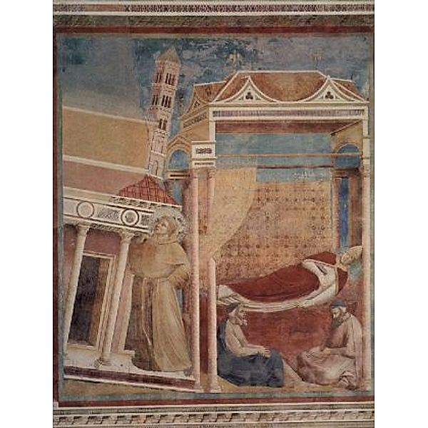 Giotto di Bondone (und Werkstatt) - Hl. Franziskus von Assisi, Der Traum des Innozenz III. - 1.000 Teile (Puzzle)