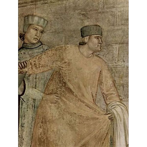 Giotto di Bondone - Verlobung des Hl. Franziskus mit der Armut, Detail: Hl. Franziskus - 200 Teile (Puzzle)