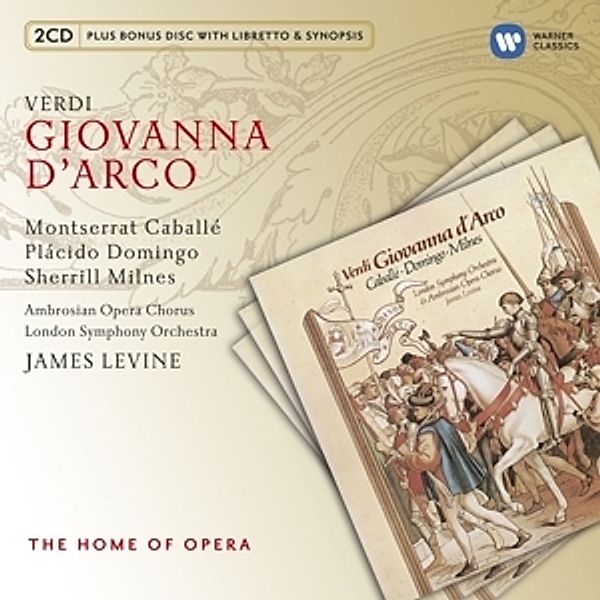 Giovanna D'Arco, Levine, Caballe, Domingo, Milnes