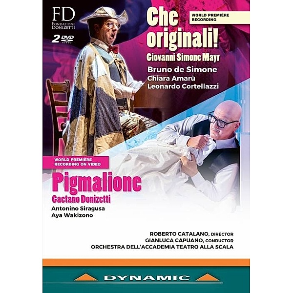 Giovanni Simone Mayr - Che Original / Cactano Donizetti - Pigmalione, Simone, Amaru, Capuano, Otsm