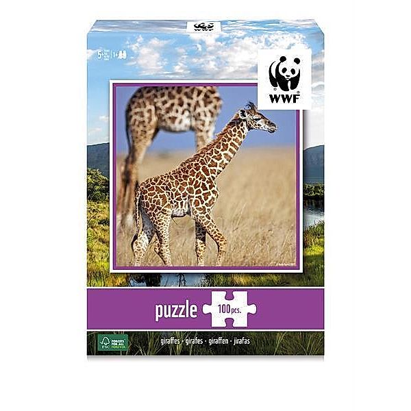 AMBASSADOR, Carletto Deutschland Giraffen 100 Teile (Puzzle)