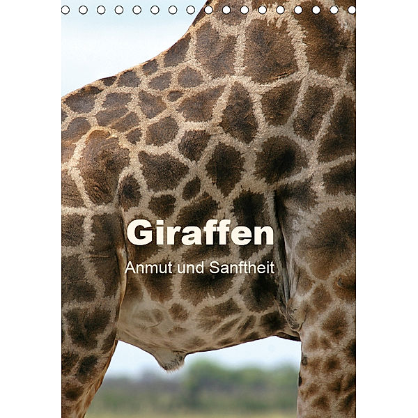 Giraffen - Anmut und Sanftheit (Tischkalender 2019 DIN A5 hoch), Michael Herzog