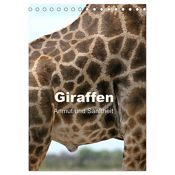 Giraffen - Anmut und Sanftheit (Tischkalender 2024 DIN A5 hoch), CALVENDO Monatskalender, Michael Herzog