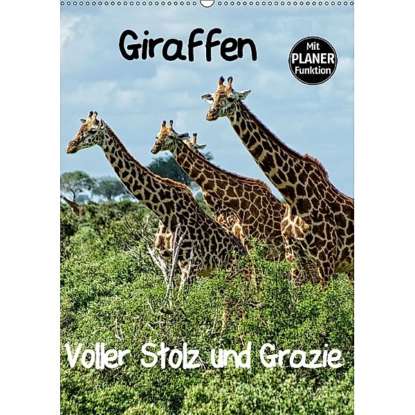 Giraffen. Voller Stolz und Grazie (Wandkalender 2018 DIN A2 hoch), Susan Michel