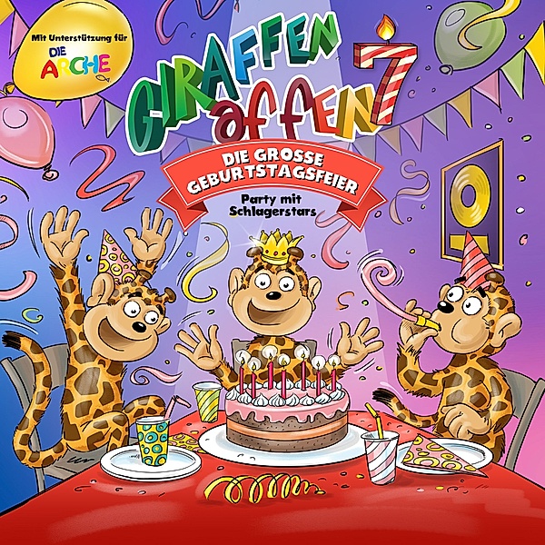 Giraffenaffen 7- Die große Geburtstagsfeier, Giraffenaffen
