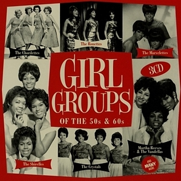 Girl Groups Of The 50s & 60s (Lim.Metalbox Ed.), Diverse Interpreten