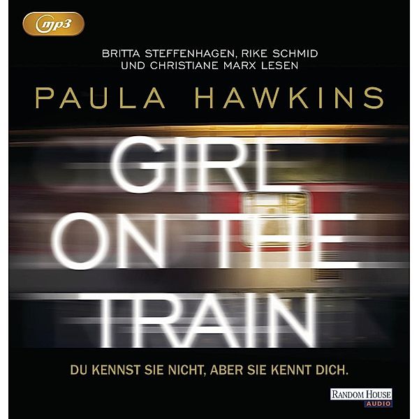 Girl on the Train - Du kennst sie nicht, aber sie kennt dich, 2 MP3-CDs, Paula Hawkins