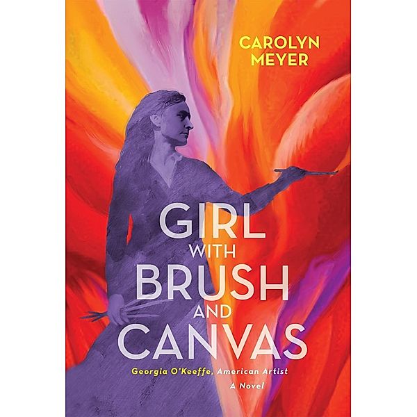Girl with Brush and Canvas, Carolyn Meyer