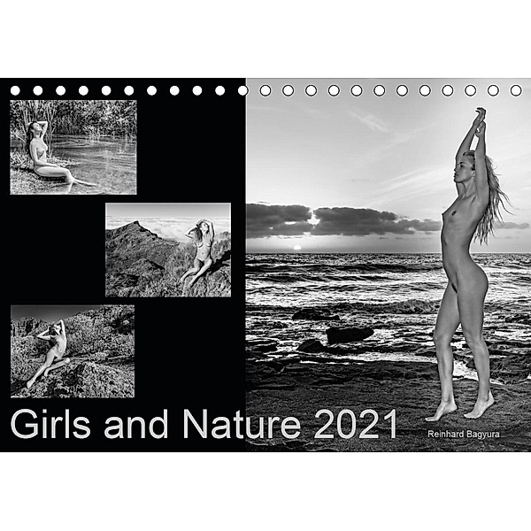 Girls and Nature (Tischkalender 2021 DIN A5 quer), Reinhard Columbus Bagyura
