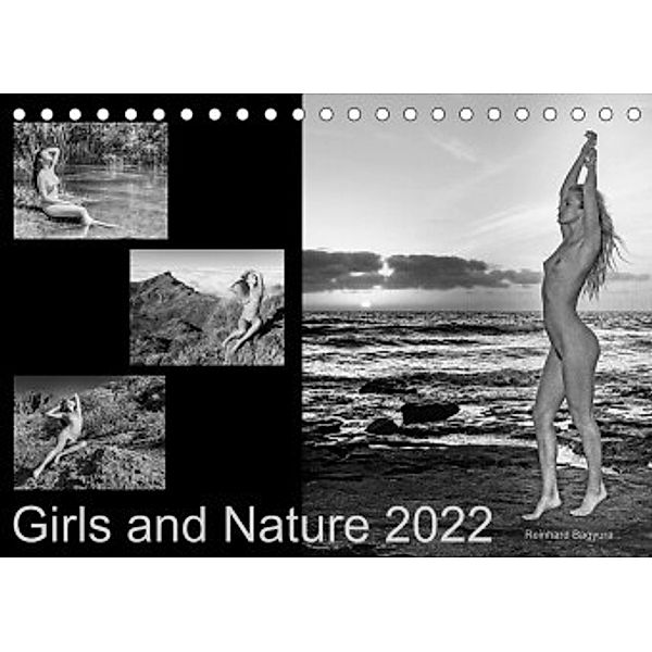 Girls and Nature (Tischkalender 2022 DIN A5 quer), Reinhard Columbus Bagyura