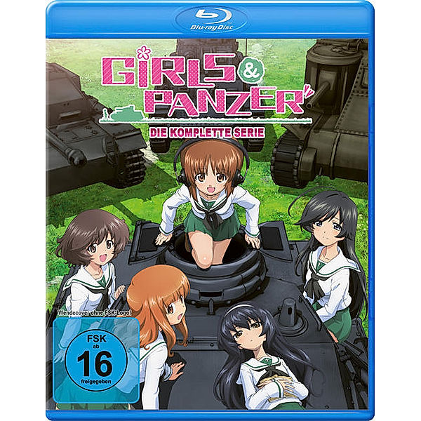 Girls & Panzer - Die komplette Serie (Volume 1-3 + OVA)