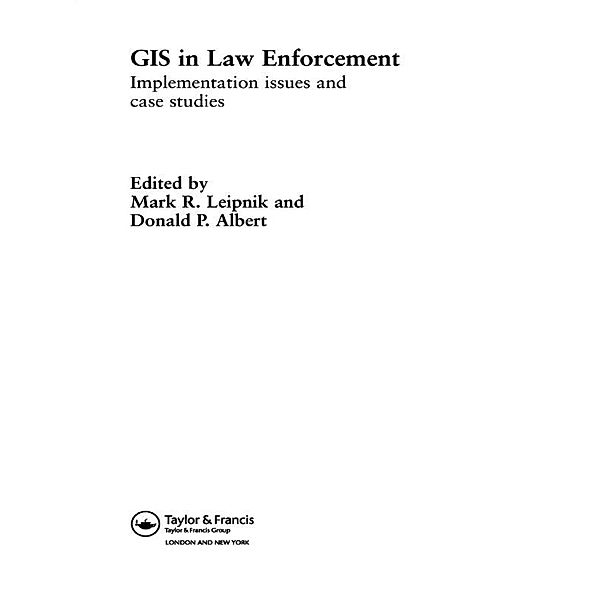 GIS in Law Enforcement