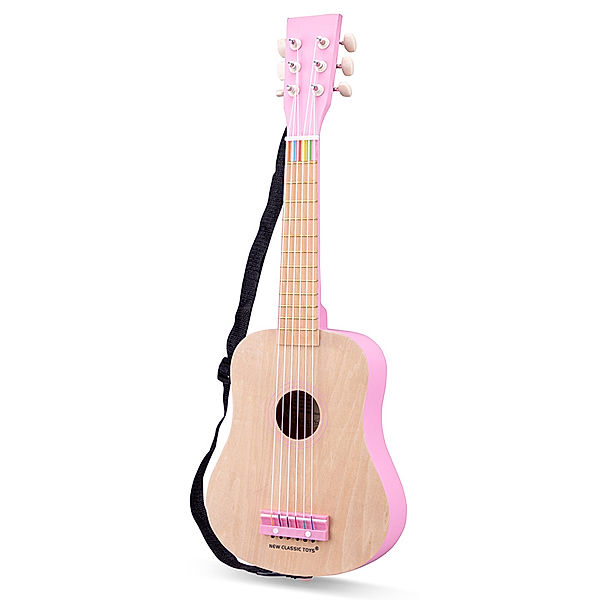 New Classic Toys Gitarre in natur/rosa