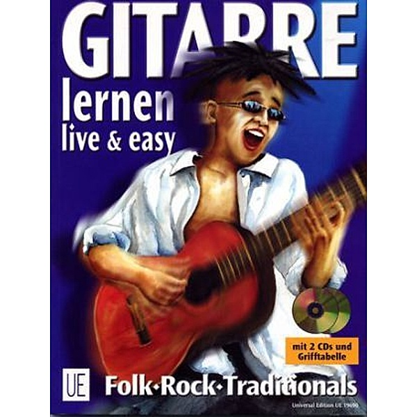 Gitarre lernen - live & easy.Bd.1, Gitarre lernen - live & easy