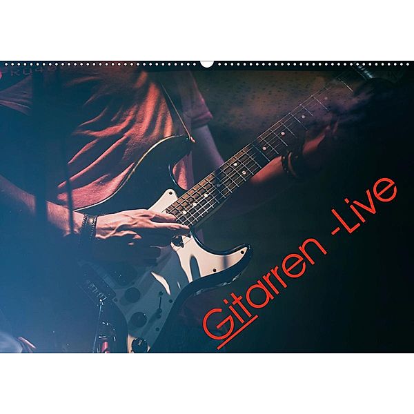 Gitarren - Live (Wandkalender 2021 DIN A2 quer), Martin Knaack