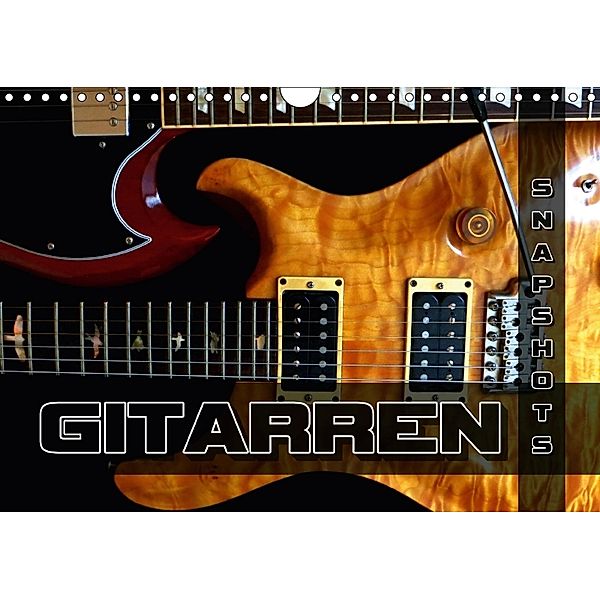 Gitarren Snapshots (Wandkalender 2018 DIN A4 quer), Renate Bleicher