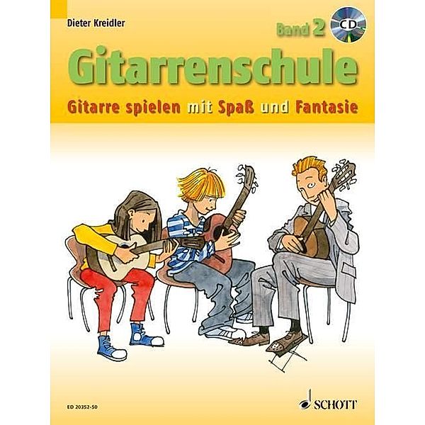 Gitarrenschule, m. Audio-CD, Dieter Kreidler