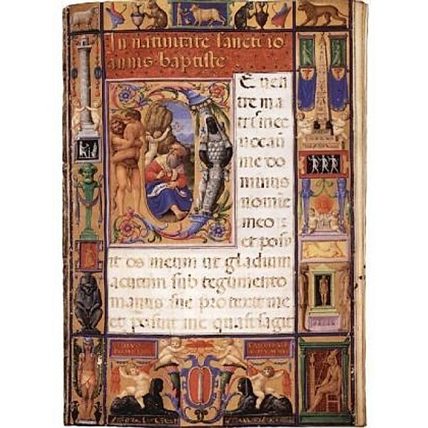 Giulio Clovio - Colonna-Missale, Szene: Berufung des Johannes - 1.000 Teile (Puzzle)