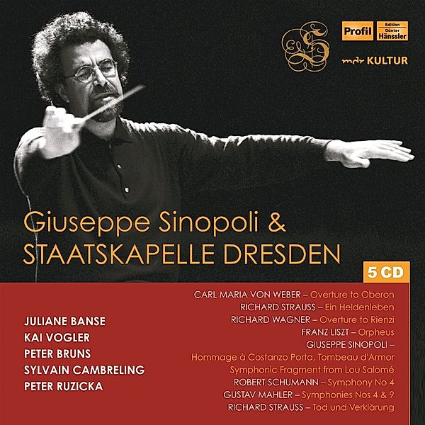 Giuseppe Sinopoli - Conductor And Composer, G Sinopoli, Staatskapelle Dresden