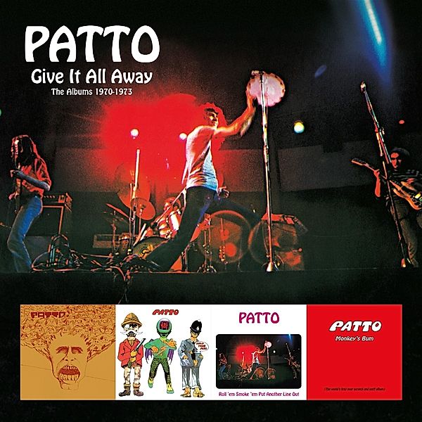 Give It All Away ~ The Albums 1970-1973: 4cd Clams, Patto