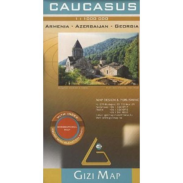 Gizi Map Caucasus Geographical