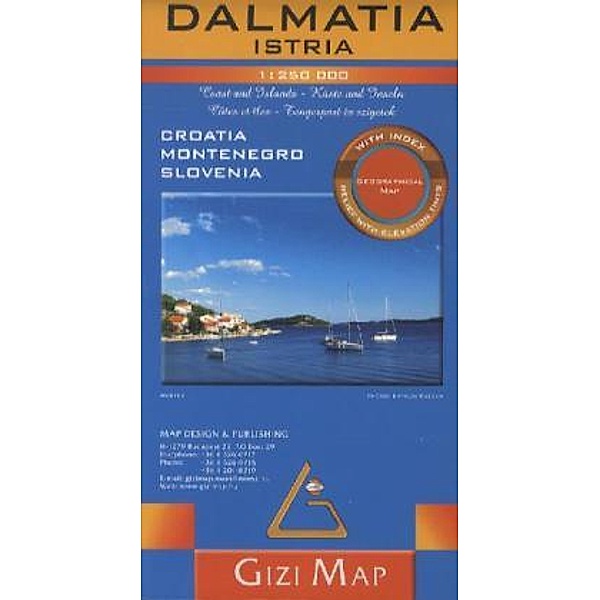 Gizi Map Dalmatia - Istria