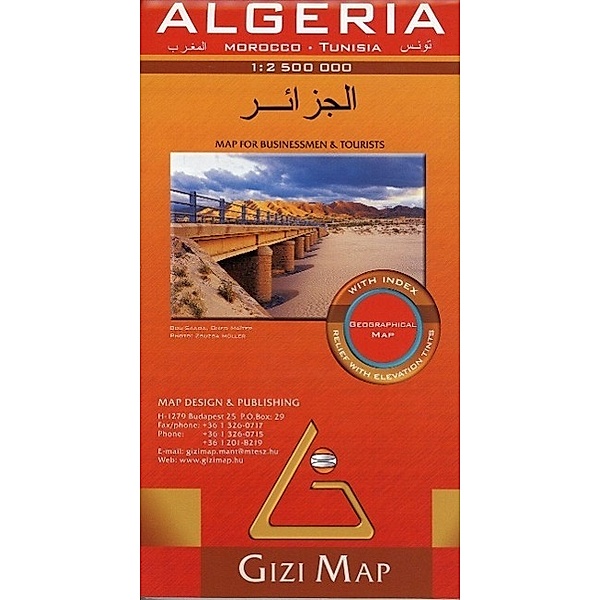 Gizi Map / Gizi Map Algeria Geographical Map