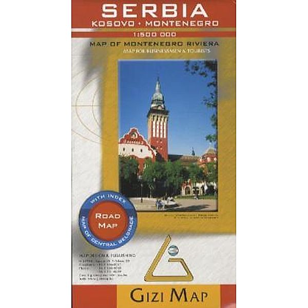 Gizi Map Serbia, Kosovo, Montenegro