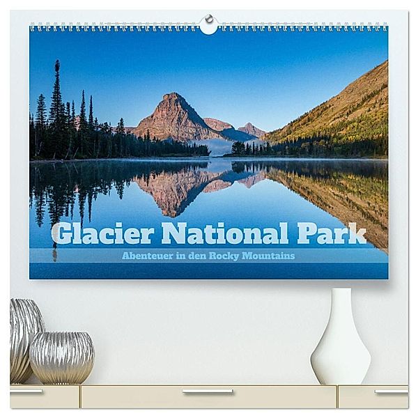 Glacier National Park - Abenteuer in den Rocky Mountains (hochwertiger Premium Wandkalender 2024 DIN A2 quer), Kunstdruck in Hochglanz, Thomas Holtgräwe