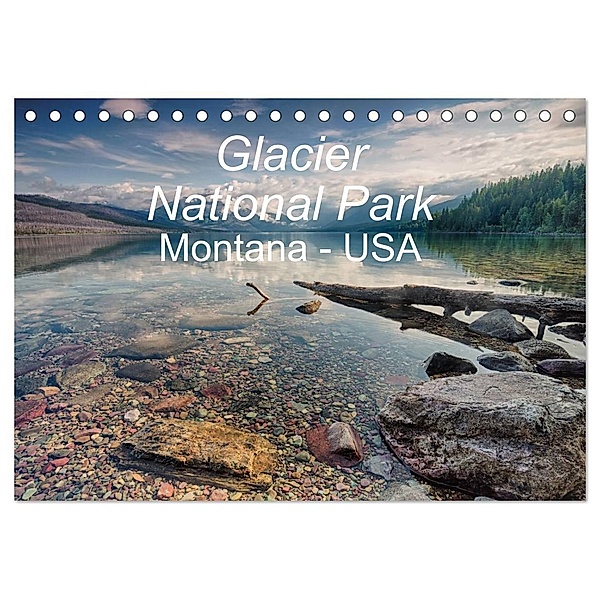 Glacier National Park Montana - USA (Tischkalender 2024 DIN A5 quer), CALVENDO Monatskalender, Thomas Klinder