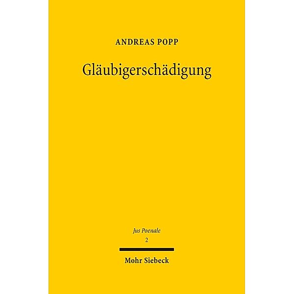 Gläubigerschädigung, Andreas Popp