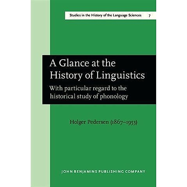 Glance at the History of Linguistics, Holger Pedersen
