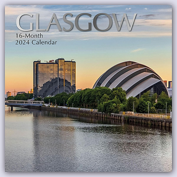 Glasgow 2024 - 16-Monatskalender, The Gifted Stationery Co. Ltd