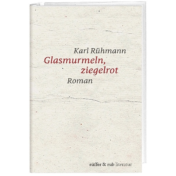 Glasmurmeln, ziegelrot, Karl Rühmann