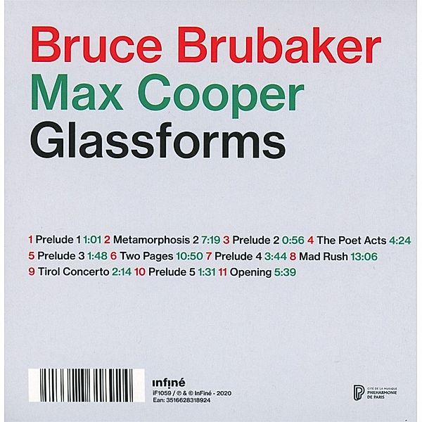 Glassforms, Bruce Brubaker & Cooper Max