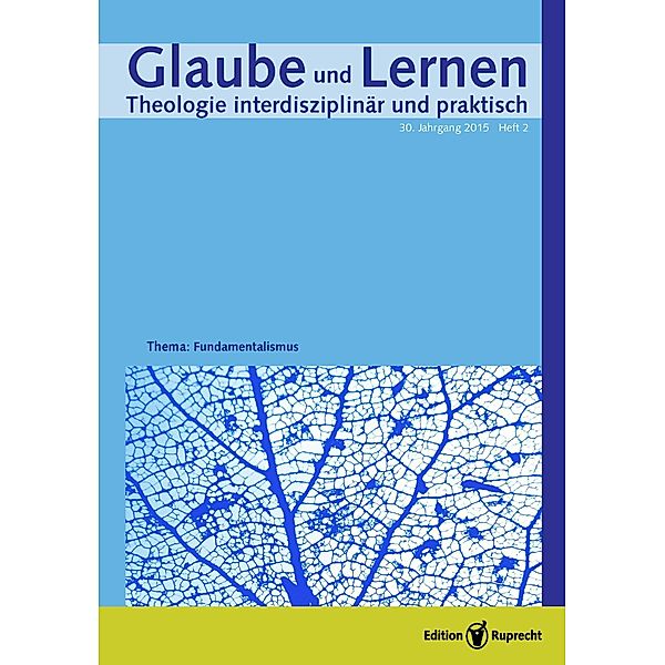 Glaube und Lernen 02/2013 - Einzelkapitel - Neuer Atheismus, Ulrich H. J. Körtner