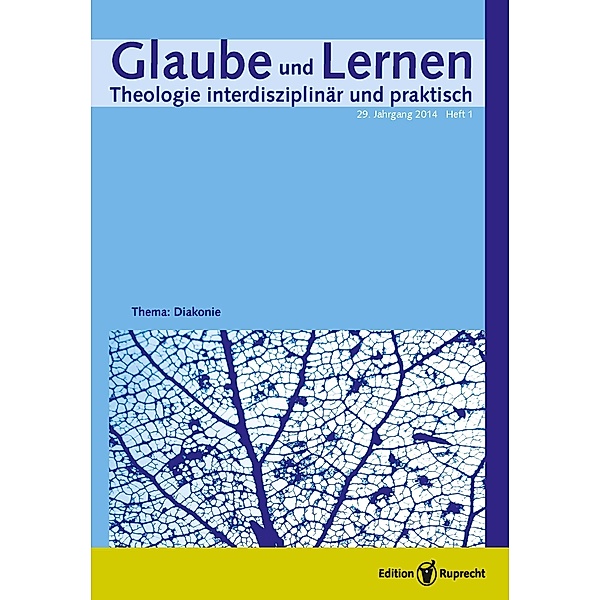 Glaube und Lernen 1/2014 - Einzelkapitel, Heinz Schmidt