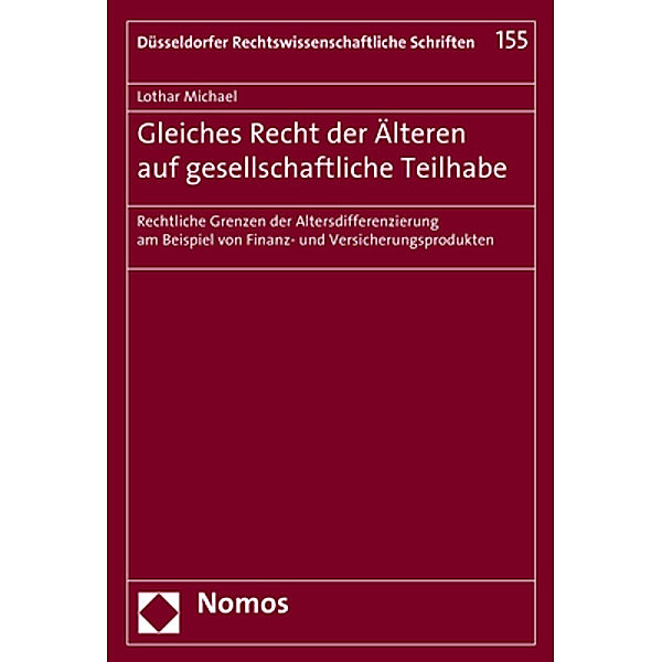 Gleiches Recht der Älteren auf gesellschaftliche Teilhabe, Lothar Michael