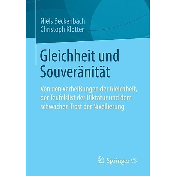 Gleichheit und Souveränität, Niels Beckenbach, Christoph Klotter