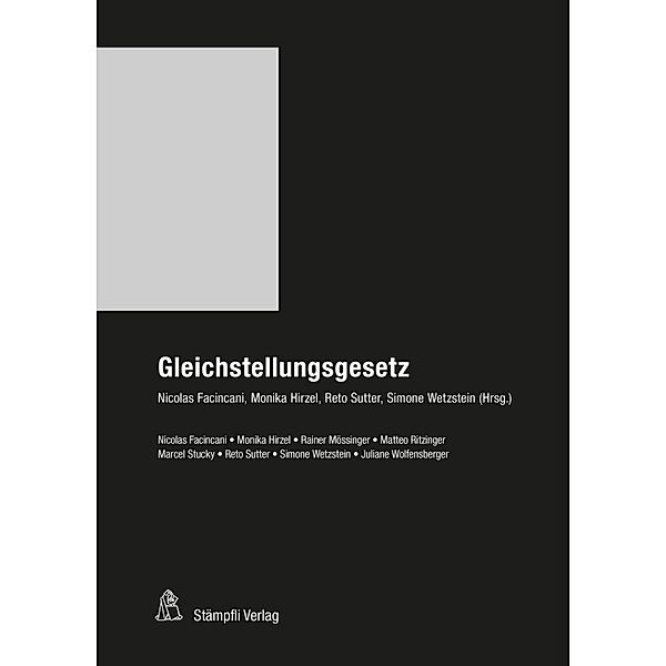 Gleichstellungsgesetz (GlG) / Stämpflis Handkommentar, SHK