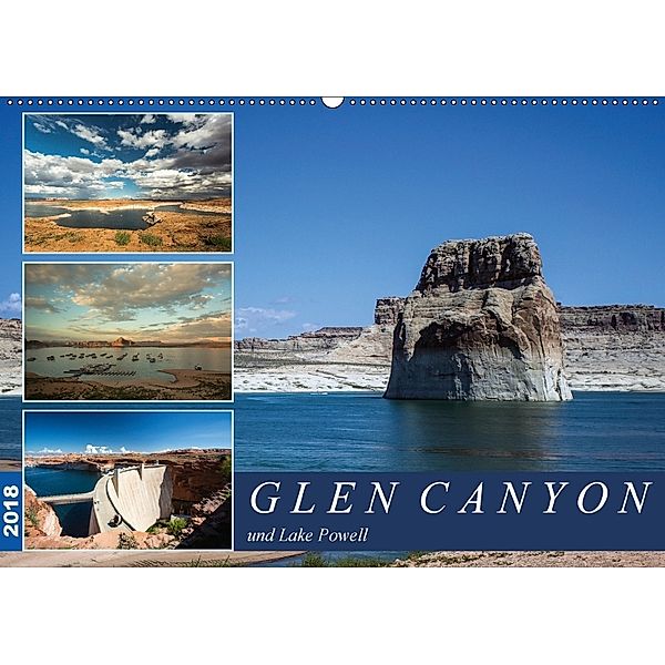 Glen Canyon und Lake Powell (Wandkalender 2018 DIN A2 quer), Andrea Potratz