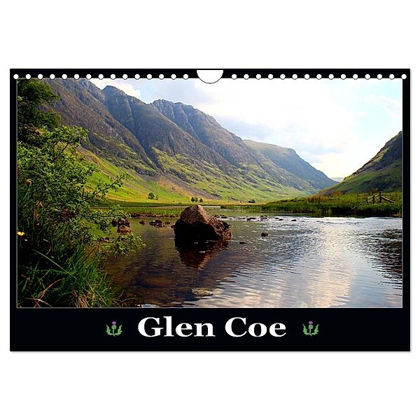 Glen Coe (Wandkalender 2024 DIN A4 quer), CALVENDO Monatskalender, Sylvia schwarz