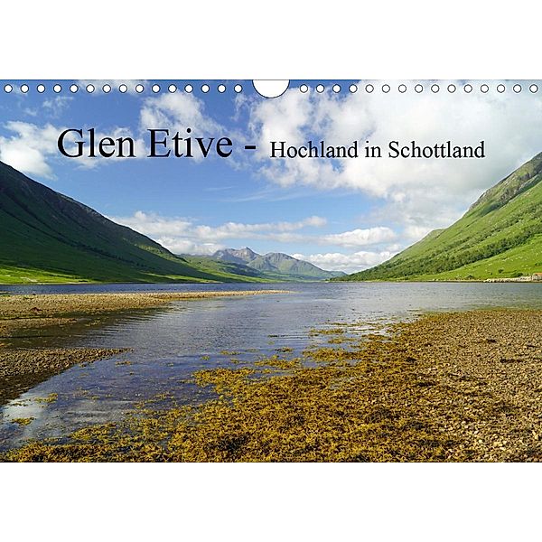Glen Etive - Hochland in Schottland (Wandkalender 2021 DIN A4 quer), Babett Paul - Babett's Bildergalerie