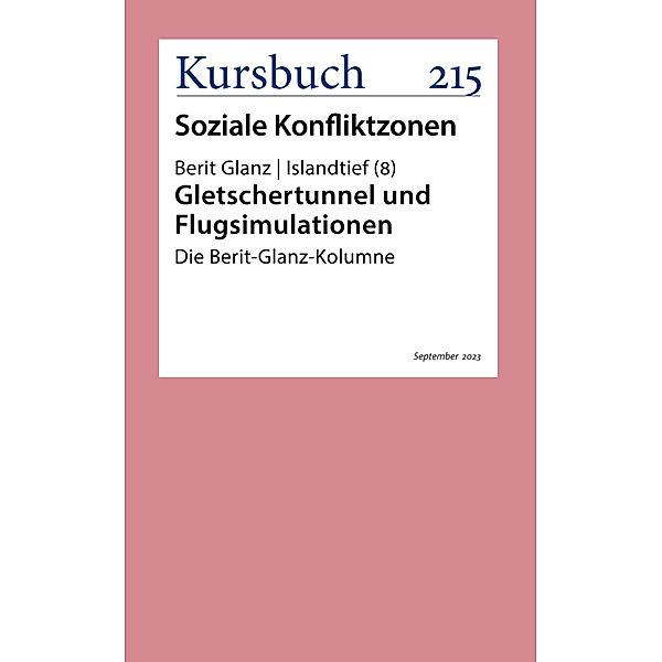 Gletschertunnel und Flugsimulationen, Berit Glanz