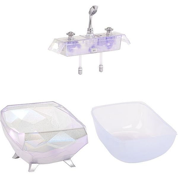 MGA Entertainment Glitter Babyz Color Change Bubbling Bathtub