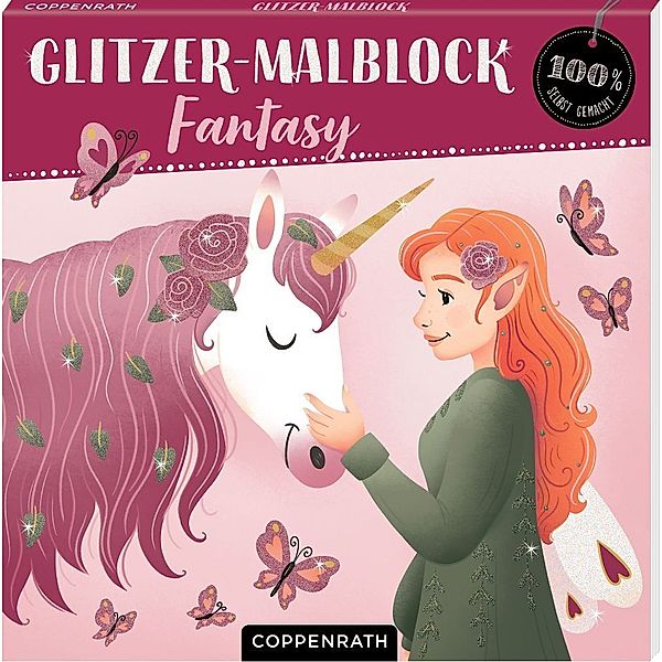 Glitzer-Malblock